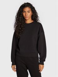 Gina Tricot Bluza Basic 10943 Czarny Relaxed Fit. Czarne bluzy Gina Tricot, xl, bez wzorów, z bawełny, bez kaptura. Za 59.99 zł.