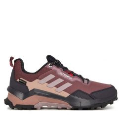 Trekkingi adidas. Brązowe buty trekkingowe adidas, z gore-texu, bez zapięcia. Za 419.99 zł.