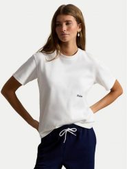 Polo Ralph Lauren T-Shirt 211A96263004 Biały Regular Fit. Białe t-shirty Polo Ralph Lauren, s, bez wzorów, z bawełny, bez kołnierzyka, bez ramiączek. Za 548.99 zł.