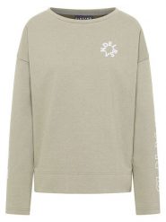 ELBSAND Bluza "Andra" w kolorze beżowym rozmiar: M. Brązowe bluzy ELBSAND, m, bez wzorów, bez ramiączek, bez kaptura. Za 162.87 zł.