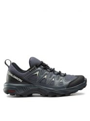 Salomon Trekkingi X Braze GORE-TEX L47180800 Niebieski. Niebieskie buty trekkingowe Salomon, bez wzorów, z gore-texu, bez zapięcia, trekkingowe, gore-tex. Za 349.99 zł.
