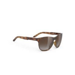 Okulary RUDY PROJECT SOUNDSHIELD. Brązowe okulary przeciwsłoneczne Rudy Project, bez wzorów. Za 600.00 zł.