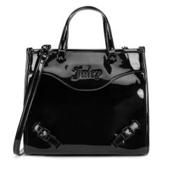 Torebka Juicy Couture. Czarne torebki klasyczne Juicy Couture, bez wzorów, klasyczne, bez dodatków. Za 359.99 zł.