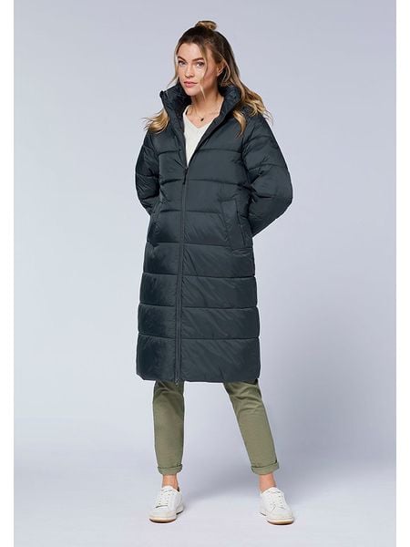 Polo Sylt Płaszcz pikowany w kolorze granatowym rozmiar: M. Niebieskie płaszcze Polo Sylt, m, bez wzorów, bez kaptura. Za 277.45 zł.