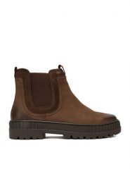 Lasocki Sztyblety CEO-WI23-N-PUSZAN-01 Brązowy. Brązowe botki Lasocki, bez wzorów, z nubiku, bez obcasa, na płaskiej podeszwie, bez zapięcia. Za 169.99 zł.