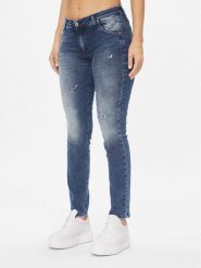 Please Jeansy P01DYR7DIX Niebieski Slim Fit. Niebieskie jeansy Please, xs, bez wzorów, z bawełny. Za 219.99 zł.