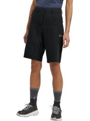 Jack Wolfskin Szorty funkcyjne w kolorze czarnym rozmiar: 38. Czarne szorty sportowe Jack Wolfskin, bez wzorów, outdoorowe. Za 246.11 zł.