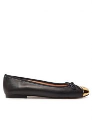 Liu Jo Baleriny Dafne 01 SF4089 PX460 Czarny. Czarne baleriny Liu Jo, bez wzorów, ze skóry, bez obcasa, bez zapięcia. Za 337.90 zł.