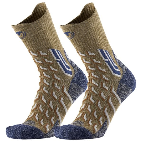 Skarpety trekkingowe dla doroslych Therm-ic Trekking Cool Crew wysokosc goleni. Niebieskie skarpetki THERM-IC, bez wzorów, z bawełny. Za 112.00 zł.