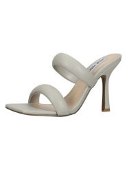 Steve Madden Klapki w kolorze szarym rozmiar: 39. Szare klapki Steve Madden, bez wzorów, klasyczne, z otwartym noskiem, bez obcasa, na szpilce, bez zapięcia. Za 276.95 zł.