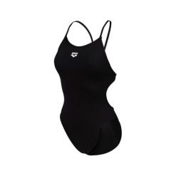 Damski kostium kąpielowy 1-częściowy Arena Solid. Białe stroje jednoczęściowe Arena, bez wzorów, sportowe. Za 212.00 zł.