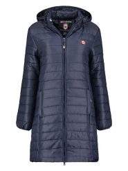 Canadian Peak Kurtka pikowana "Atikeak" w kolorze granatowym rozmiar: M. Niebieskie kurtki Canadian Peak, m, bez wzorów, bez kaptura. Za 130.99 zł.