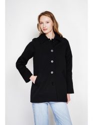 ASSUILI Kurtka przjściowa w kolorze czarnym rozmiar: 42. Czarne kurtki Assuili, bez wzorów, bez kaptura. Za 382.99 zł.