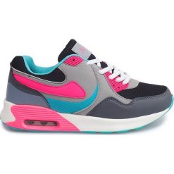 Sportowe obuwie do biegania B308A-4 Szary. Szare buty do biegania ButyModne, bez wzorów, ze skóry, bez zapięcia, do biegania. Za 76.00 zł.