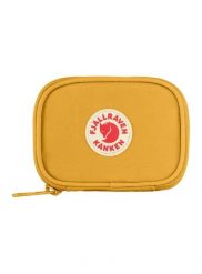Portfel Fjallraven Kanken Card Wallet - ochre. Żółte portfele Fjällräven, bez wzorów, z bawełny. Za 129.99 zł.