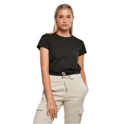 Koszulka damska Urban Classics Boxy GT. Czarne t-shirty sportowe Urban Classics, bez wzorów, bez ramiączek. Za 160.50 zł.