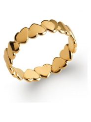 L'Atélier Précieux Pozłacany pierścionek rozmiar: 60. Żółte pierścionki l'Atelier precieux, pozłacane. Za 113.99 zł.