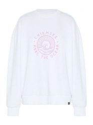 Chiemsee Bluza w kolorze białym rozmiar: M. Białe bluzy bez kaptura Chiemsee, m, bez wzorów, z bawełny, bez kaptura. Za 169.95 zł.