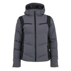 Damska kurtka narciarska Protest Iku. Szare kurtki narciarskie Protest, na zimę, bez wzorów, z puchu, bez kaptura, narciarskie. W wyprzedaży za 823.70 zł.