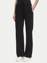 Guess Spodnie dresowe V6BB20 K6366 Czarny Regular Fit. Czarne spodnie dresowe Guess, z aplikacjami, z dresówki. Za 434.99 zł.