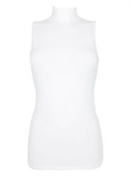 COTONELLA Top w kolorze białym rozmiar: M. Białe topy Cotonella, m, bez wzorów, bez kołnierzyka, bez ramiączek. Za 24.00 zł.