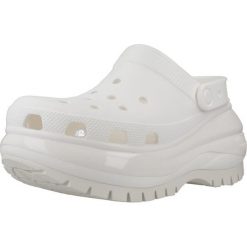 Tenisówki Crocs Model Classic Mega Crush Clog Kolor Biały. Białe trampki Crocs, bez wzorów, z gumy, sportowe, bez zapięcia. Za 239.00 zł.