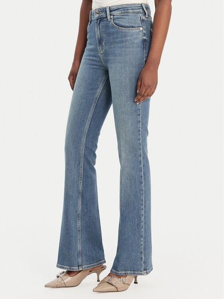 Liu Jo Jeansy UA6219 D0321 Niebieski Bootcut Fit. Niebieskie jeansy Liu Jo, bez wzorów, z bawełny. Za 649.99 zł.