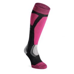 Skarpety narciarskie damskie Bridgedale Ski Easy On Merino Performance. Szare skarpetki Bridgedale, bez wzorów. Za 88.99 zł.
