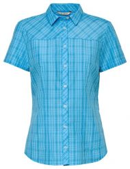 Koszula-bluzka damska Tacun Shirt II. Czerwone koszule Vaude, bez wzorów, z materiału, bez kołnierzyka, bez ramiączek. Za 239.00 zł.