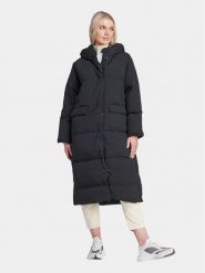 Adidas Kurtka puchowa Big Baffle Coat IK3159 Czarny Loose Fit. Czarne kurtki adidas, na zimę, m, bez wzorów, z puchu, bez kaptura. Za 999.99 zł.
