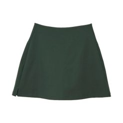 Spodenki Fitness Damskie Z Wysokimi Stanami. Czarne spódnice GIRLFRIEND COLLECTIVE, xl, bez wzorów, sportowe, sportowe. Za 411.99 zł.
