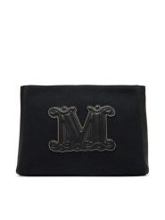 Max Mara Beachwear Torebka 2516511069650 Czarny. Czarne torebki klasyczne Max Mara Beachwear, bez wzorów, z materiału, bez dodatków. Za 619.99 zł.
