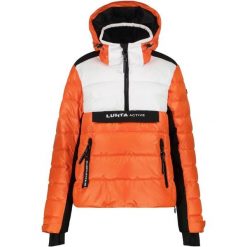 Kurtka Narciarska Damska Luhta Kumputunturi. Białe kurtki narciarskie Luhta, na zimę, s, bez wzorów, bez kaptura, narciarskie. W wyprzedaży za 799.20 zł.