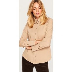 Koszula w stylu retro - Brązowy. Koszule marki GEOLOGIC. W wyprzedaży za 79.99 zł.