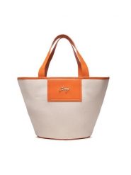 Jenny Fairy Torebka MJT-J-149-25-01 Beżowy. Brązowe shopper bag Jenny Fairy, bez wzorów, z materiału, bez dodatków. Za 139.99 zł.