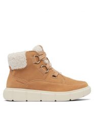 Sorel Botki Explorer III Nw La 2077961252 Brązowy. Brązowe botki Sorel, bez wzorów, ze skóry, bez obcasa, na płaskiej podeszwie, bez zapięcia. Za 419.99 zł.