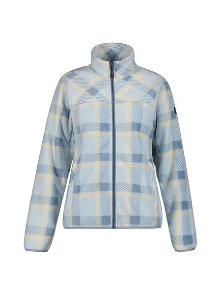 Icepeak Kurtka polarowa "Moulins" w kolorze beżowo-błękitnym rozmiar: M. Brązowe kurtki Icepeak, m, bez wzorów, z materiału, bez kaptura. Za 170.47 zł.