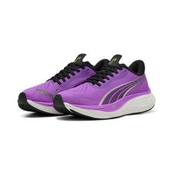 Buty do biegania damskie Puma Velocity Nitro 3. Fioletowe buty do biegania Puma, bez wzorów, bez zapięcia, do biegania. W wyprzedaży za 462.90 zł.