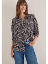 Cecil Bluzka w kolorze fioletowym rozmiar: M. Różowe bluzki Cecil, m, bez wzorów, z wiskozy, klasyczne, bez kołnierzyka, bez ramiączek. Za 109.26 zł.