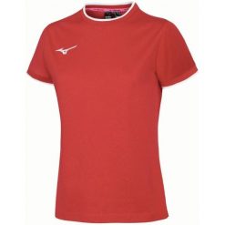 Koszulka damska Mizuno. Białe t-shirty sportowe Mizuno, bez wzorów, bez ramiączek, na fitness i siłownię. Za 143.00 zł.