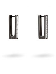 Liebeskind Kolczyki z cyrkoniami rozmiar: onesize. Czarne kolczyki Liebeskind, z cyrkonią, ze stali. Za 156.61 zł.