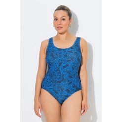 Damskie Kostium kąpielowy morskie stworzenia. Zielone stroje jednoczęściowe Ulla Popken, bez wzorów, z elastanu, sportowe. Za 199.99 zł.