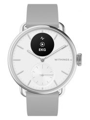 WITHINGS Smartwatch "ScanWatch 2" w kolorze srebrno-szarym rozmiar: onesize. Szare, analogowe zegarki Withings, ze stali. Za 1,174.99 zł.
