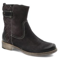 Czarne Botki Lemar Skórzane Ocieplane Buty Damskie. Czarne botki Lemar, bez wzorów, bez obcasa, bez zapięcia. Za 329.00 zł.