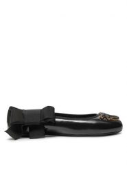 Pinko Baleriny Gioia 02 SD0111 P043 Czarny. Czarne baleriny Pinko, bez wzorów, ze skóry, bez obcasa, bez zapięcia. Za 979.00 zł.