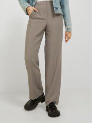 JJXX Spodnie materiałowe 12200674 Beżowy Regular Fit. Brązowe spodnie materiałowe JJXX, bez wzorów, z materiału. Za 129.99 zł.