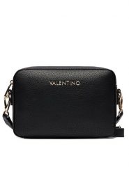 Valentino Torebka Alexia VBS5A809 Czarny. Czarne listonoszki Valentino, bez wzorów, ze skóry, bez dodatków. Za 539.99 zł.