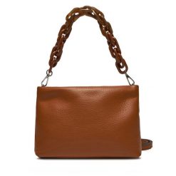Torebka Gianni Chiarini. Brązowe listonoszki Gianni Chiarini, bez wzorów, bez dodatków. Za 439.99 zł.