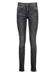 Herrlicher Dżinsy - Skinny fit - w kolorze antracytowym rozmiar: W25/L32. Czarne jeansy Herrlicher, l, z aplikacjami, ze skóry, klasyczne. Za 118.56 zł.