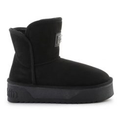 Buty D.Franklin Nordic V.2 Basic Low 371004 czarne. Czarne botki bez wzorów, klasyczne, bez obcasa, bez zapięcia. Za 380.97 zł.